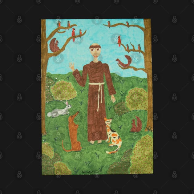 Saint Francis of Assisi by DebiCady