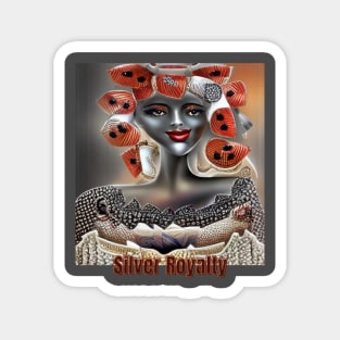 Silver Queen Magnet