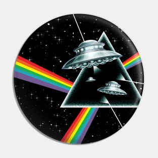 The Dark Side of UFO Pin