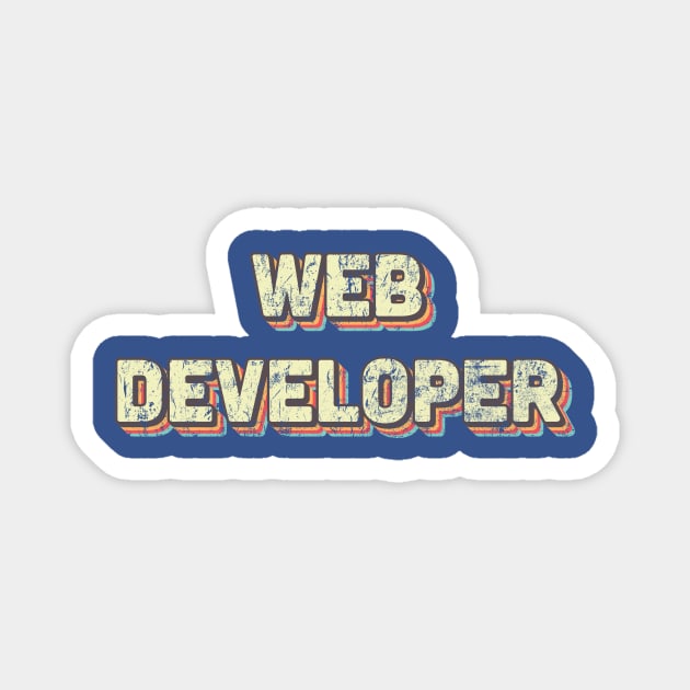 Web Developer Magnet by vladocar