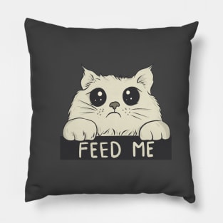 Feed me! Pillow