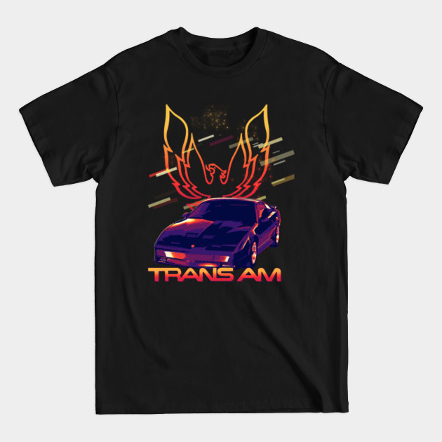 Discover 1987 Pontiac Firebird Trans Am - Warm colors - Trans Am - T-Shirt