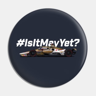 Is It May Yet? (white text) Pin