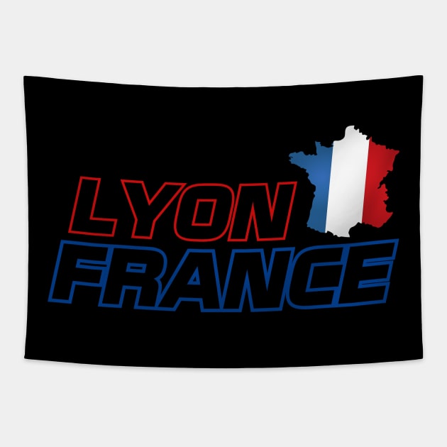 Lyon France Tapestry by HUNTINGisLIFE