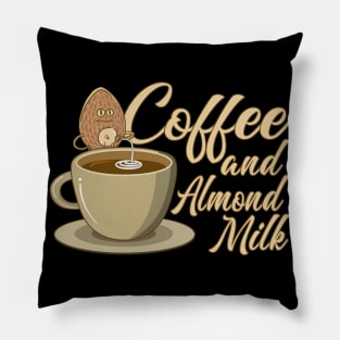 Vegan Vaganer Almond Milk Organic Milk Coffee Pillow