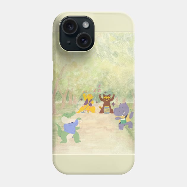 Forest fest music Phone Case by SkyisBright