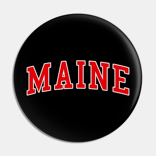 Maine Pin by Texevod