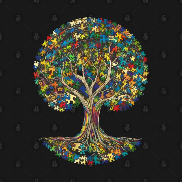 Autism Tree by mdr design