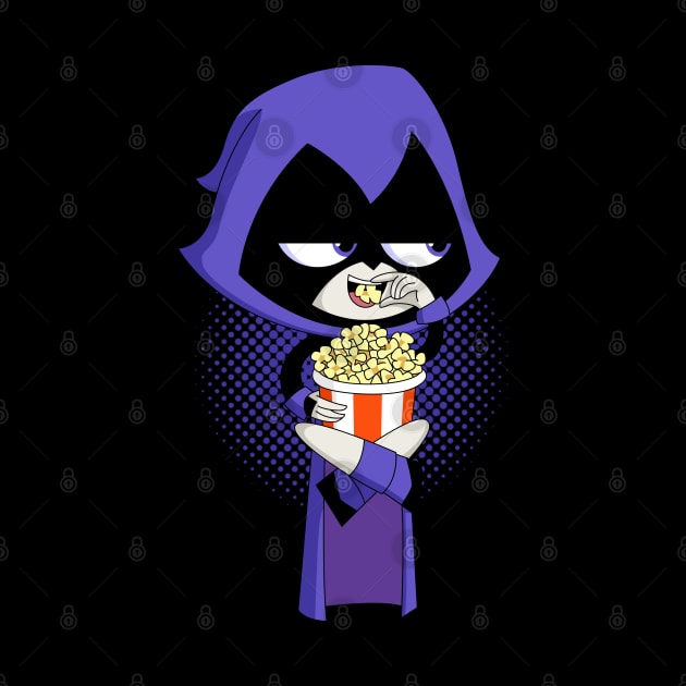 Raven Pop Corn by Atpidarp