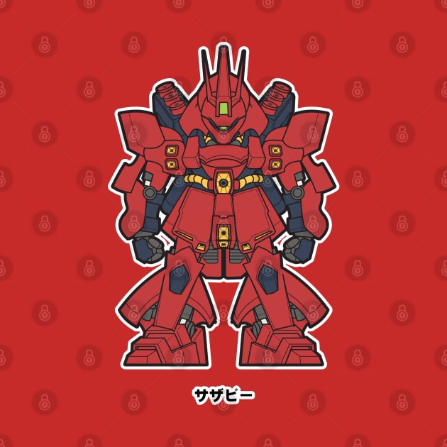 Sazabi Chibi by Pakyu Pashion