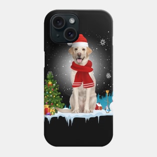 Funny labrador Retrieve Christmas T-shirt Phone Case