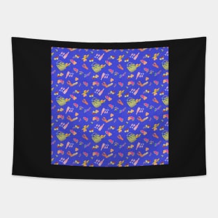 Beach Picnic Tapestry