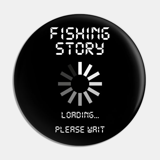 fishing Pin by CurlyDesigns