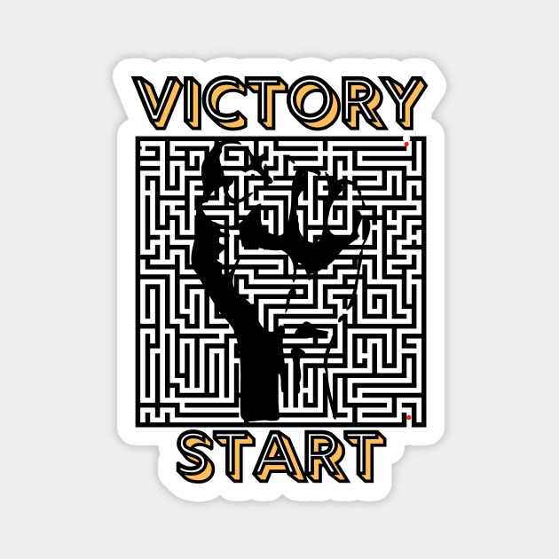 Escape to Victory Magnet by Bishop Creations