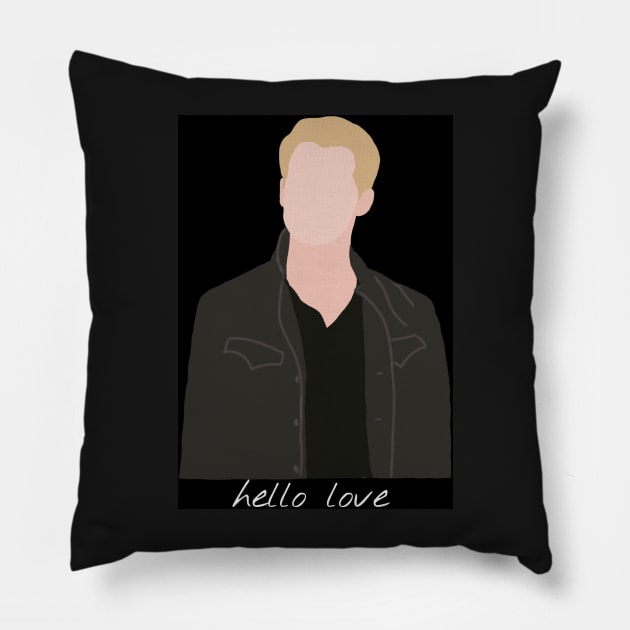 the originals klaus mikaelson Pillow by senaeksi