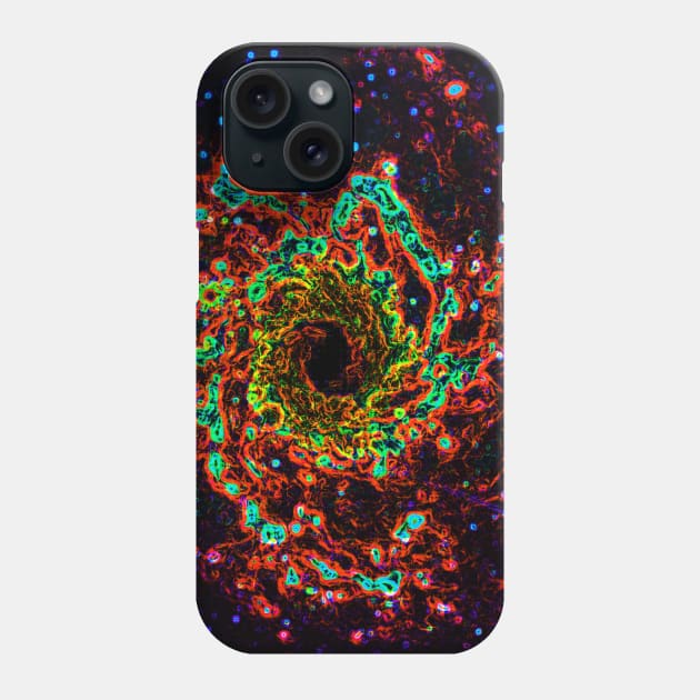 Black Panther Art - Glowing Edges 513 Phone Case by The Black Panther