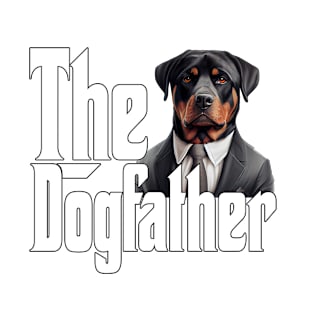 Rottweiler Dog Dad Dogfather Dogs Daddy Father Rottie T-Shirt