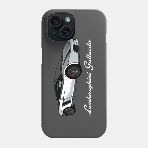 Lamborghini Gallardo Phone Case by Garage Buds