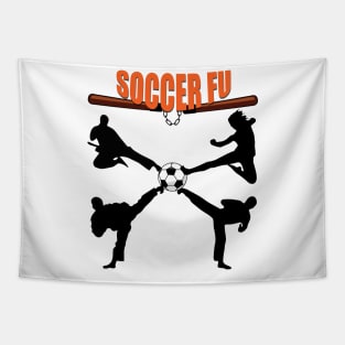 Soccer Fu Tapestry