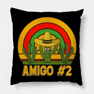 Amigo #2 funny mexcian taco day Pillow