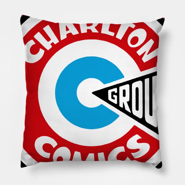 Classic Comics Logo Pillow by krismosby