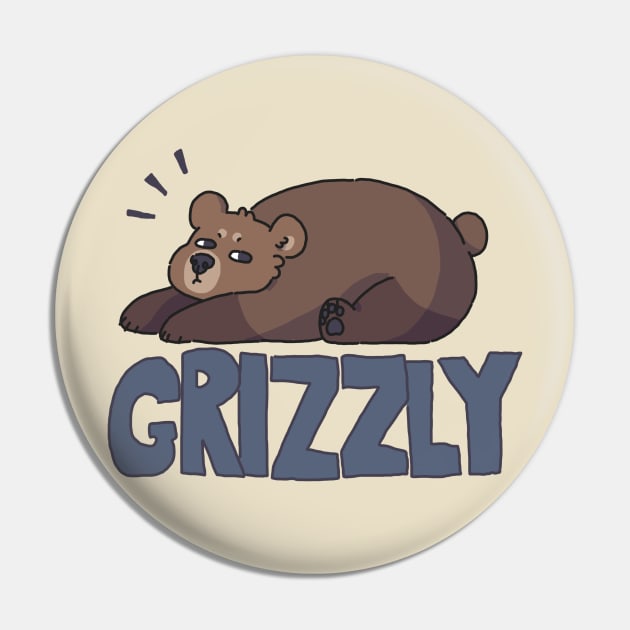 Grizzly Bear Pin by goccart