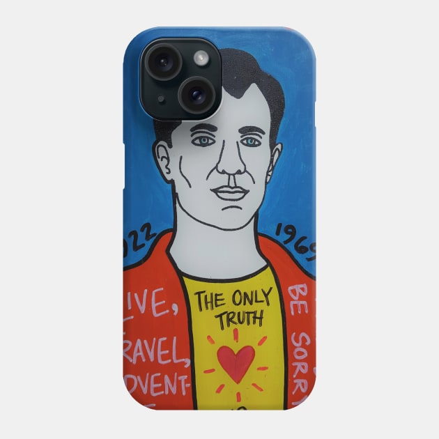 Jack Kerouac Phone Case by krusefolkart