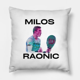 milos raonic Pillow