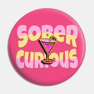 SOBER CURIOUS ALCOHOL FREE COCKTAIL DRINK Pin