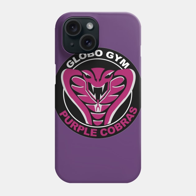 Globogym Purple Cobras Phone Case by Meta Cortex