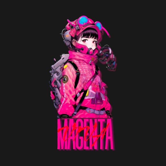 Viva Magenta CyberGirl by Robbot17