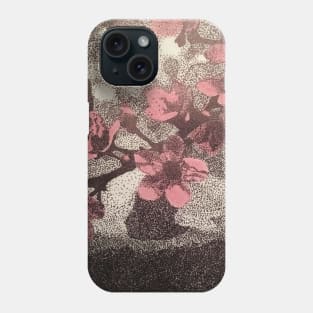 Stipple Flowers Phone Case