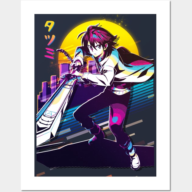 Tatsumi Akame ga Kill Akame ga Kiru Vintage Vector Anime Design Poster for  Sale by Raiden Designer Shop