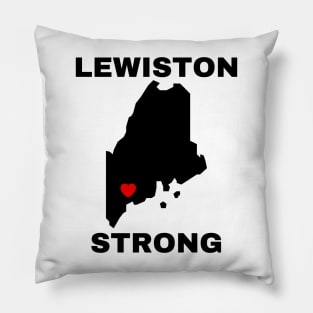 Lewiston Strong Pillow