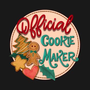 Official cookie maker Cristmas design T-Shirt