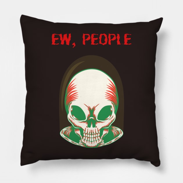 EW, PEOPLE Pillow by THALIA