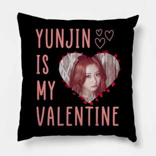 Yunjin Is My Valentine Le Sserafim Pillow