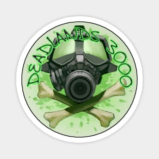 Deadlands 3000 round logo #2 Magnet