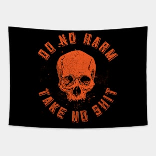 Halloween Do No Harm Take No Shit Tapestry