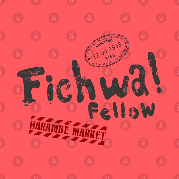 Fichwa Fellow Passport by PopCultureShirts