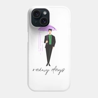 Rainy Days - Layover - V of BTS (Kim Taehyung) Phone Case