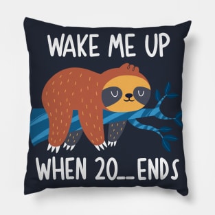 Slothful Year Pillow