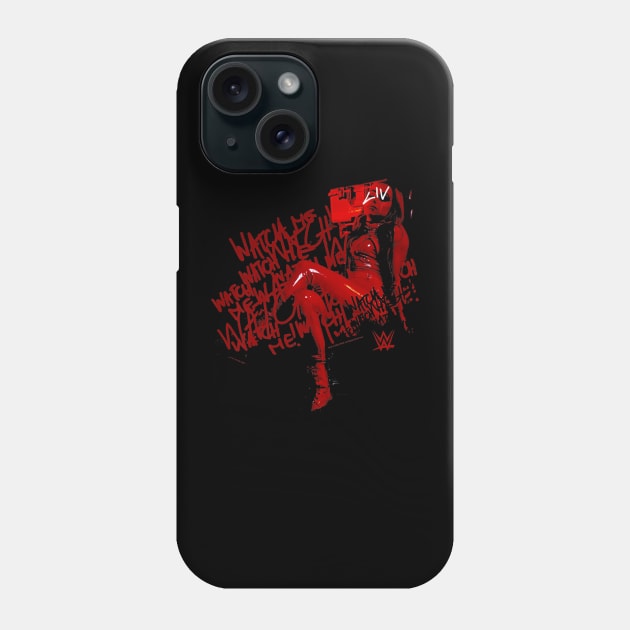 Liv Morgan Watch Me Mad Repeating Phone Case by Holman