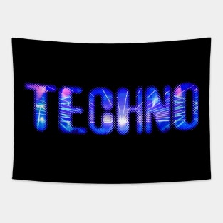 Techno Lasers Tapestry