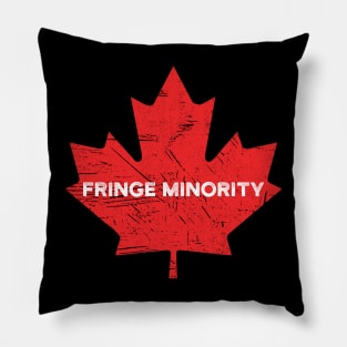 Fringe Minority Canada Trucker Freedom Convoy Pillow