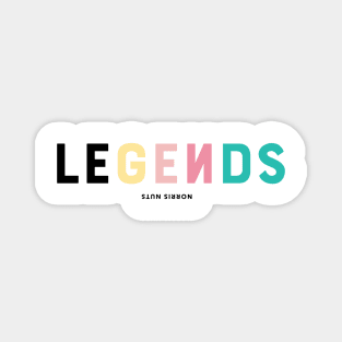 Norris Nuts Merch Legends Magnet