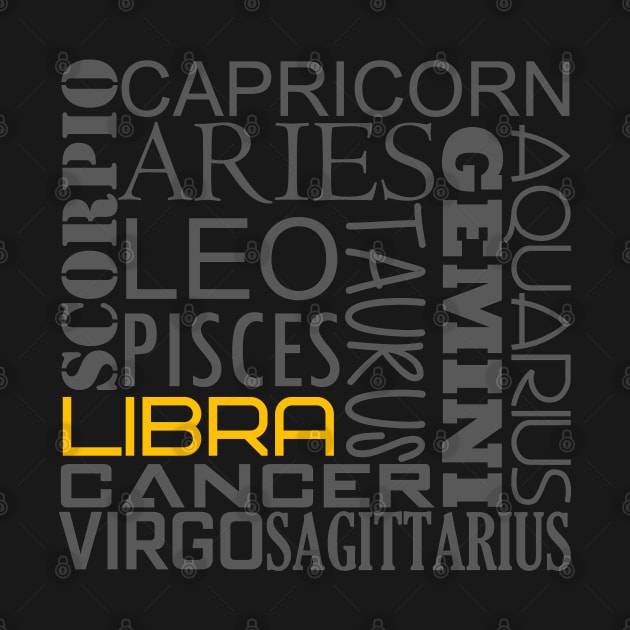 Libra Zodiac Montage by inotyler