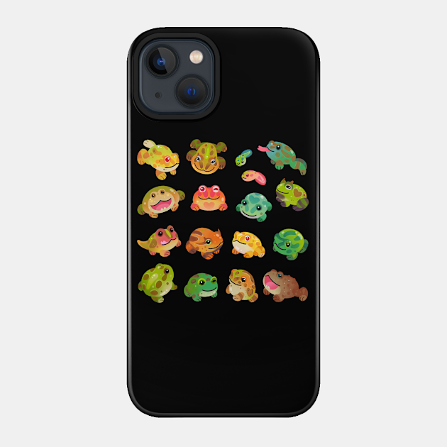 Horned frog - Frog - Phone Case