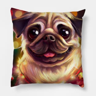 Cute Pug Pillow