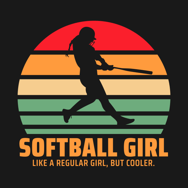 softball girl by meihera artworks